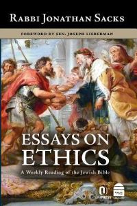 Book Cover for Essays on Ethics by Jonathan Sacks