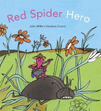 Book Cover for Red Spider Hero by John Miller