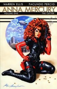 Book Cover for Anna Mercury Volume 1 by Warren Ellis
