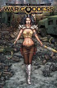 Book Cover for War Goddess. Volume 1 by Mike Wolfer
