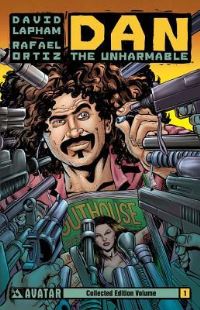 Book Cover for Dan the Unharmable. Vol 1 by David Lapham