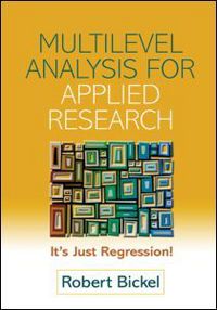 Book Cover for Multilevel Analysis for Applied Research by Robert Bickel