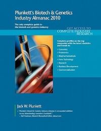 Book Cover for Plunkett's Biotech & Genetics Industry Almanac 2010 by Jack W Plunkett