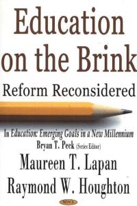 Book Cover for Education on the Brink by Maureen T Lapan, Raymond W Houghton