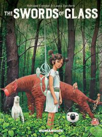 Book Cover for The Swords of Glass by Sylviane Corgiat