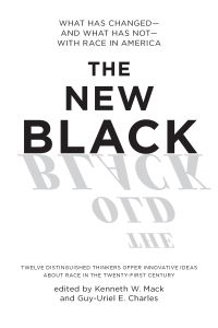 Book Cover for The New Black by Kenneth Walter Mack, GuyUriel E Charles