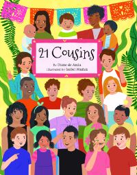 Book Cover for 21 Cousins by Diane de Anda
