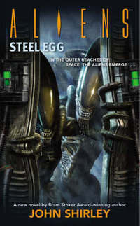 Book Cover for Steel Egg by John Shirley