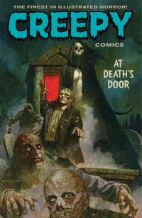 Book Cover for Creepy Comics. At Death's Door by David Lapham