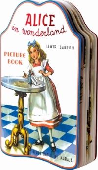 Book Cover for Alice In Wonderland Picture Book by Lewis Carroll