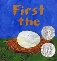 Book Cover for First the Egg by Laura Vaccaro Seeger