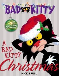 Book Cover for A Bad Kitty Christmas by Nick Bruel