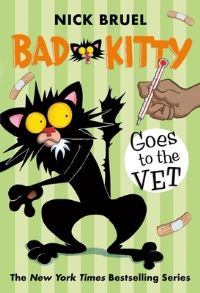 Book Cover for Bad Kitty Goes to the Vet by Nick Bruel