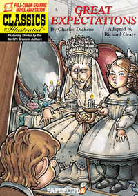 Book Cover for Great Expectations by Rick Geary, Charles Dickens