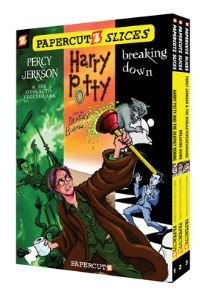 Book Cover for Papercutz Slices Boxed Set by Stefan Petrucha, Margo KinneyPetrucha, Maia KinneyPetrucha