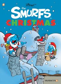 Book Cover for The Smurfs Christmas by Peyo