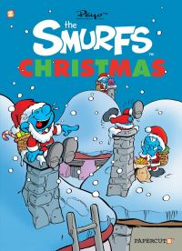 Book Cover for The Smurfs Christmas by Peyo