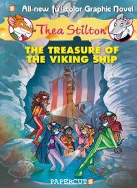 Book Cover for The Treasure of the Viking Ship by Thea Stilton