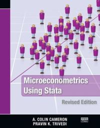 Book Cover for Microeconometrics Using Stata by A Colin Cameron, P K Trivedi
