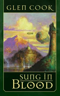 Book Cover for Sung In Blood by Glen Cook