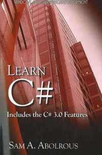 Book Cover for Learn C# by Sam A Abolrous