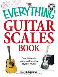 Book Cover for The Everything Guitar Scales Book With CD by Marc Schonbrun