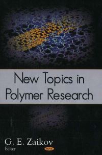 Book Cover for New Topics in Polymer Research by G E Zaikov