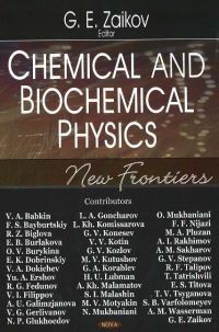 Book Cover for Chemical and Biochemical Physics by G E Zaikov