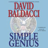 Book Cover for Simple Genius by David Baldacci