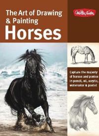 Book Cover for The Art of Drawing & Painting Horses by Patricia Getha