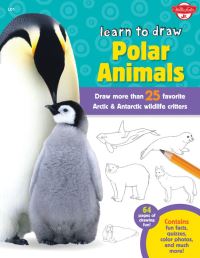 Book Cover for Learn to Draw Polar Animals by Robbin Cuddy