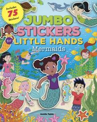 Book Cover for Jumbo Stickers for Little Hands: Mermaids by Jomike Tejido