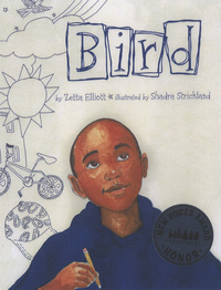 Book Cover for Bird by Zetta Elliott, Shadra Strickland