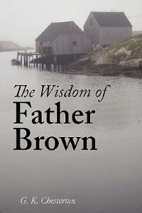 Book Cover for The Wisdom of Father Brown, Large-Print Edition by Thomas Barker
