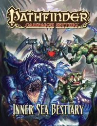 Book Cover for Inner Sea Bestiary by Jim Groves