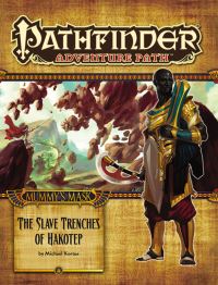 Book Cover for The Slave Trenches of Hakotep by Michael Kortes