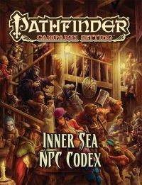 Book Cover for Inner Sea NPC Codex by John Compton, Paris Crenshaw, Adam Daigle, Josh Foster, Rob McCreary, Mark Moreland, Russ Taylor
