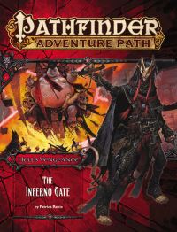 Book Cover for The Inferno Gate by Patrick Renie, Benjamin Bruck, Joe Homes, Jason Keeley, F Wesley Schneider, Jeffrey Swank, Josh Vogt, Mike Welham