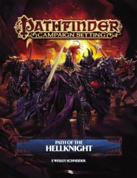 Book Cover for Path of the Hellknight by F. Wesley Schneider