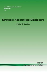 Book Cover for Strategic Accounting Disclosure by Phillip C. Stocken