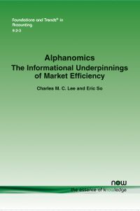 Book Cover for Alphanomics by Charles M. C. Lee, Eric C. So