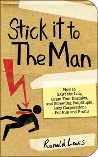Book Cover for Stick It to the Man by Greg Lewis