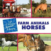 Book Cover for Farm Animals. Horses by Cecilia Minden