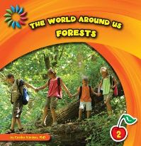 Book Cover for The World Around Us. Forests by Cecilia Minden