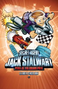 Book Cover for Peril at the Grand Prix by Elizabeth Singer Hunt, Brian Williamson