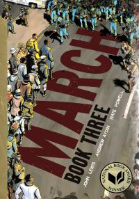 Book Cover for March. Book Three by John Lewis, Andrew Aydin