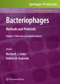 Book Cover for Bacteriophages by Martha R J Clokie, Andrew M Kropinski