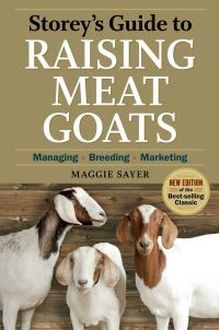 Book Cover for Storey's Guide to Raising Meat Goats by Maggie Sayer