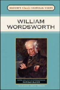 Book Cover for William Wordsworth by Harold Bloom, Janyce Marson