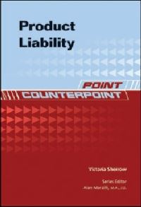 Book Cover for Product Liability by Victoria Sherrow, Alan Marzilli